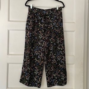Dr2 by Daniel Rainn wide leg cropped pants sz M